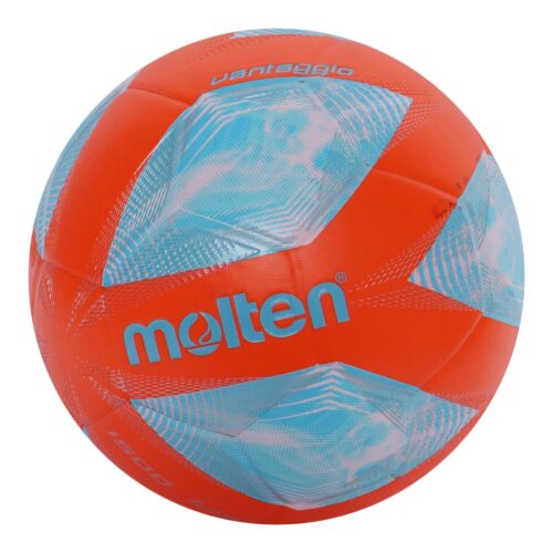 Molten Vantaggio F9A1500 Laminated PVC Futsal Ball, Orange, Size 4