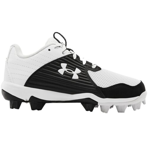 Under Armour Leadoff Low RM Youth Molded Baseball Cleats White Size 11K