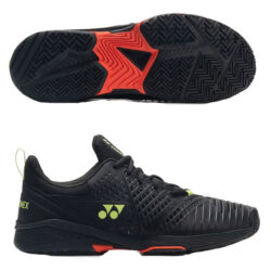 Yonex Tennis Shoes Men's Sonicage 3 Black/Lime