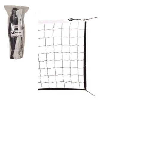 Weston 2.0MM Pro Volleybal Net High Quality nylon with steel cable