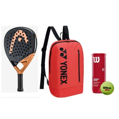 Head SPEED MOTION Padel Racquet With Bag and Balls