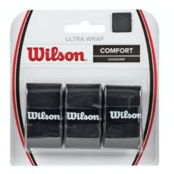 Wilson Ultra Wrap Tennis Overgrip Black - Pack (3 units)
