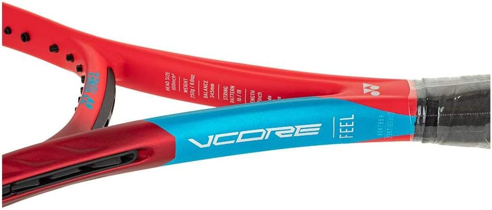 Yonex VCORE Feel Tennis Racquet, Tango Red, Grip 4 1/8" - Image 5