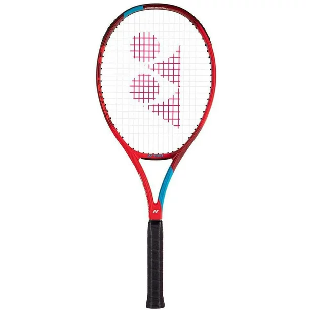 Yonex VCORE Feel Tennis Racquet, Tango Red, Grip 4 1/8"