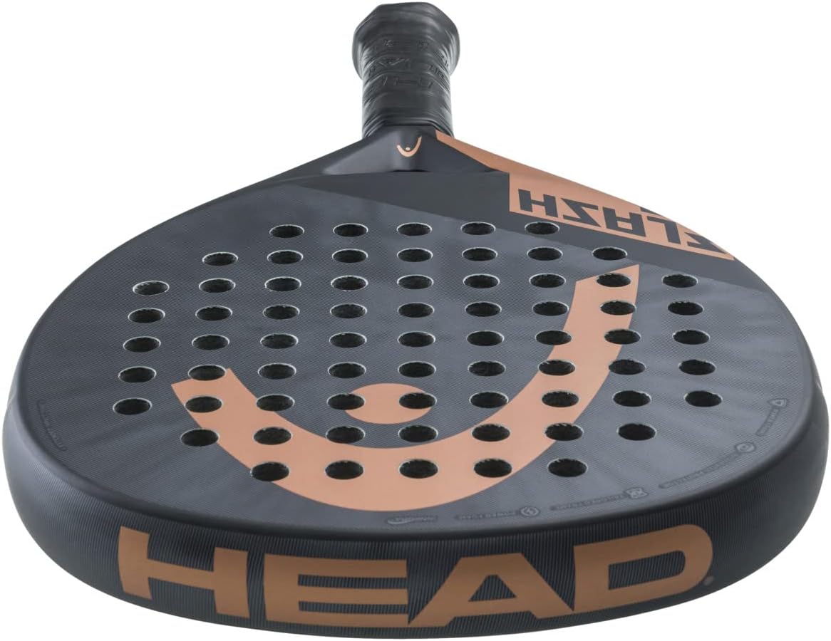 HEAD FLASH Padel Racquet Coal/Grey 2023 - Image 4
