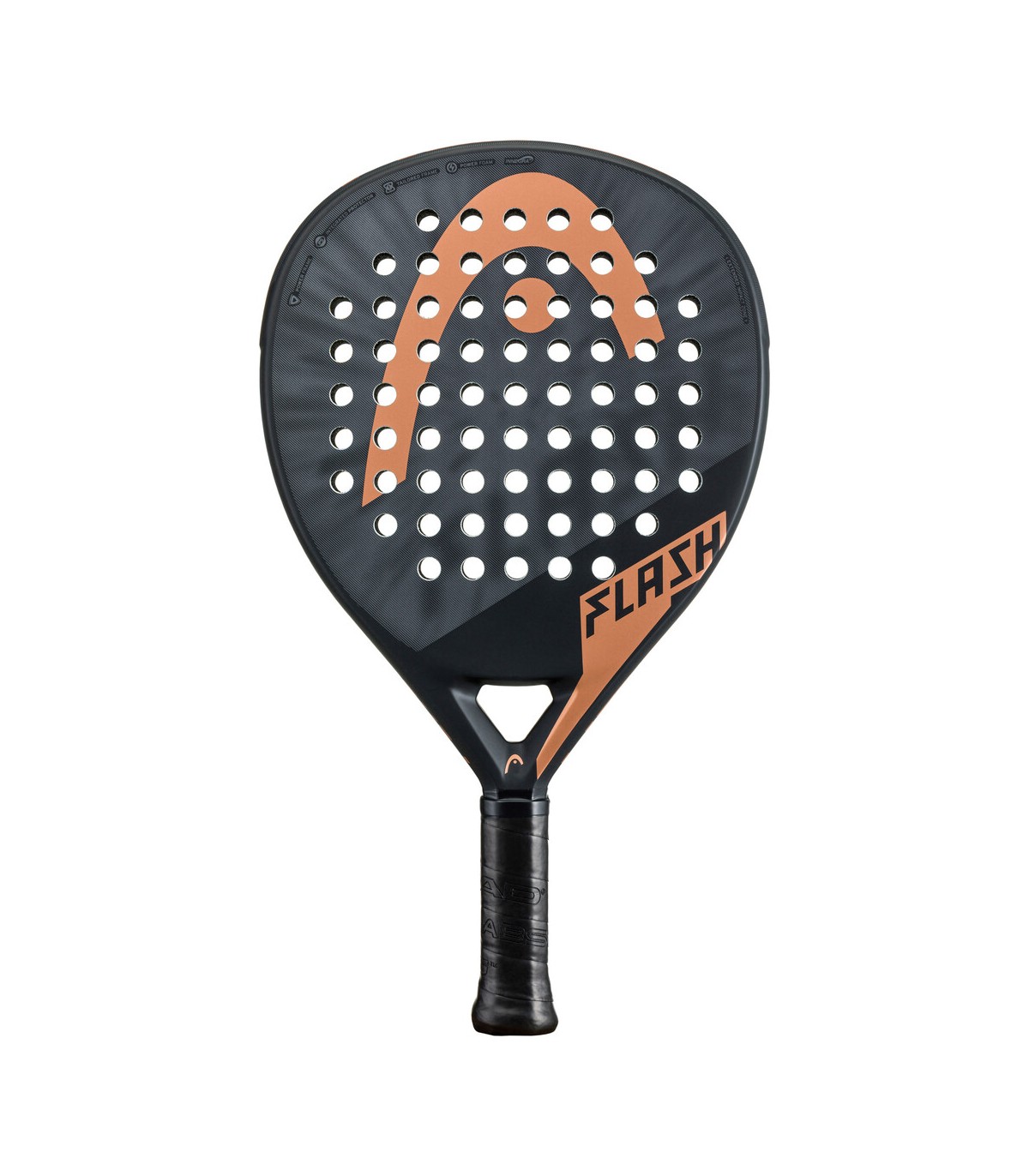 HEAD FLASH Padel Racquet Coal/Grey 2023