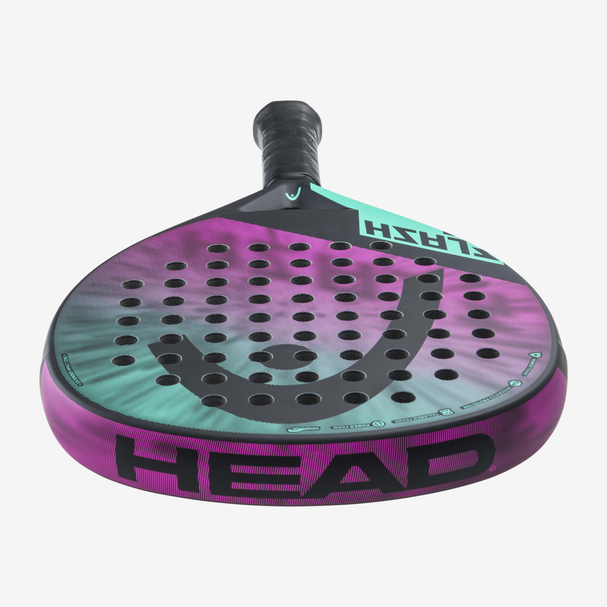 HEAD FLASH Padel Racquet Mint/Pink 2023 - Image 5