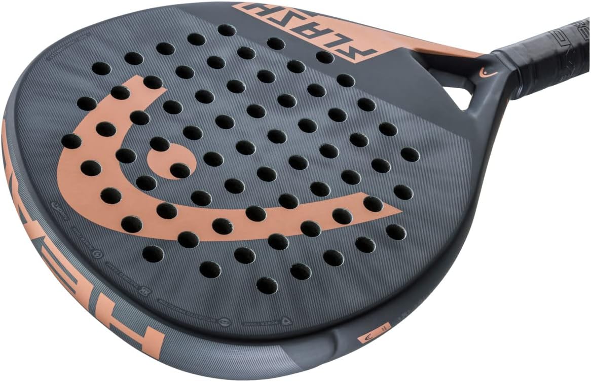 HEAD FLASH Padel Racquet Coal/Grey 2023 - Image 3
