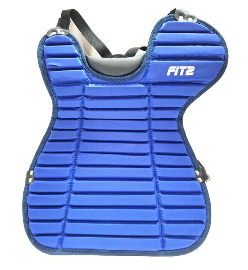 FIT2 Adult Catchers Chest Protector Blue