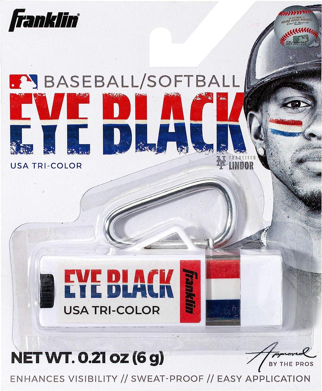 Franklin MLB Premium Tri-Color Eye Black