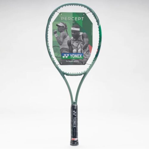 YONEX Percept 100 (300G) Unstrung Tennis Racket Competition Racket Light Green grip 4 3/8"