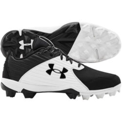 Under Armour Leadoff Low RM Molded Youth Baseball Cleats Black Size 10K