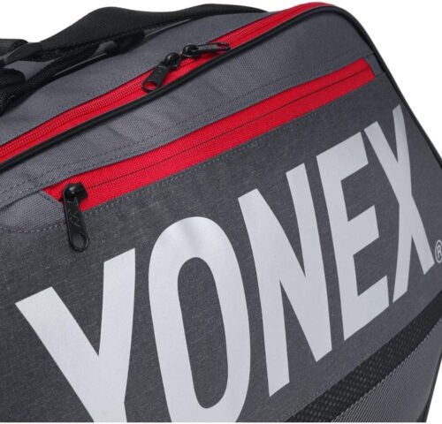 Yonex BA42123EX Team Racquet Bag (6 pcs) - Grayish Pearl - Image 2