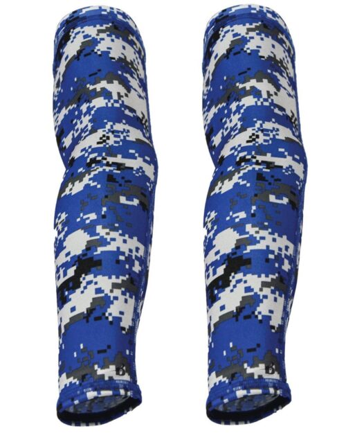 Badger Compression Arm Sleeve Adult Navy Camo Size L/XL Pair
