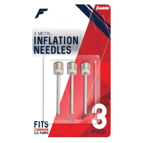 Franklin Metal Ball Inflating Needles, 3 Pack
