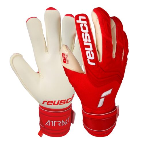 Reusch Attrakt Grip Evolution Finger Support Jr Goalkeeper Glove Size 8