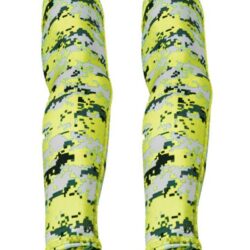 Badger Compression Arm Sleeve Youth Yellow Camo Size S/M Pair