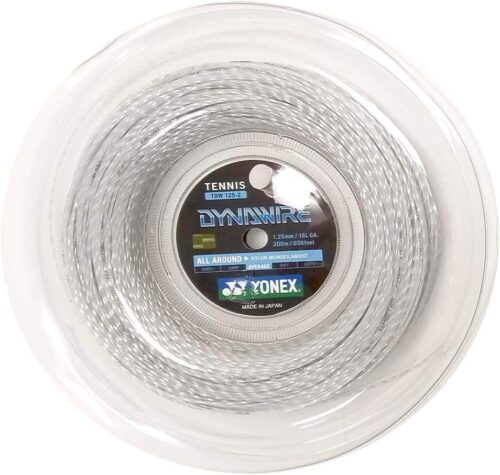 YONEX Dynawire Tennis String Reel 125mm/16L White/Silver