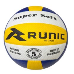 RUNIC PU Volleyball Super Soft Official Size WH/BL/YL
