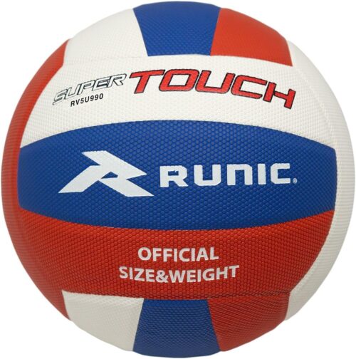 Runic PU Volleyball Soft Touch Multicolor Official Size