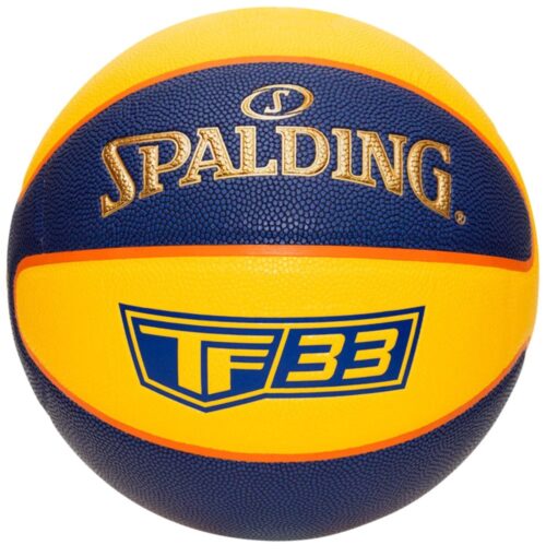 Spalding TF-33 Gold Composite Indoor/Outdoor Basketball Size 6