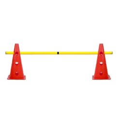 Hurdle Cone Set - 2 Cones and 1 Pole