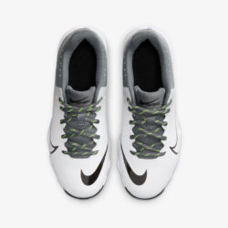 Nike Hyperdiamond 4 Keystone Youth Baseball Cleats Grey Size 2