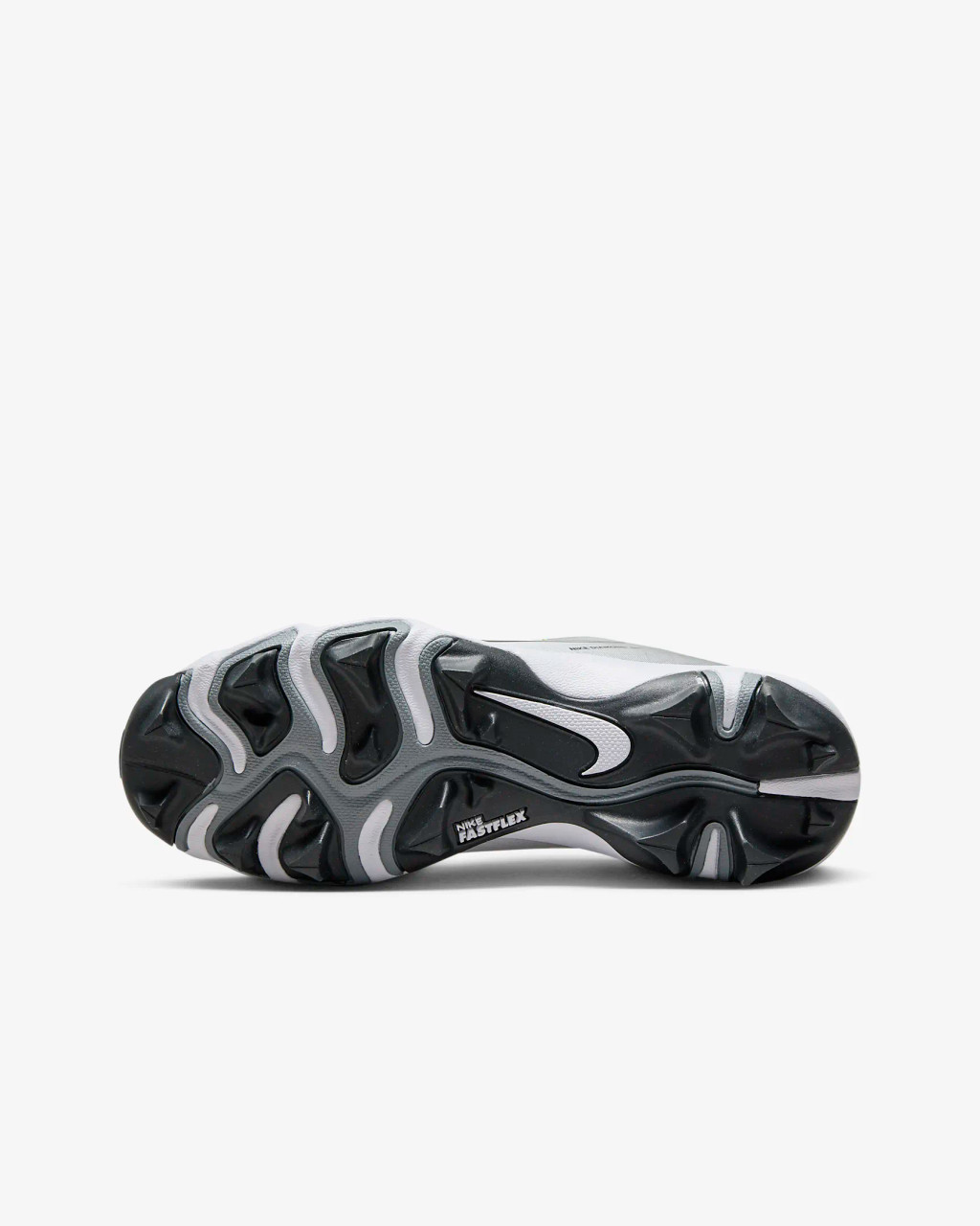Nike Hyperdiamond 4 Keystone Youth Baseball Cleats Grey Size 2 - Image 7