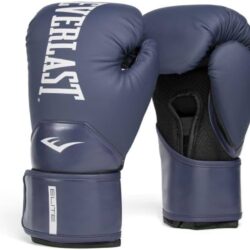Everlast Elite 2 Boxing Gloves, Navy/Black 14 oz.