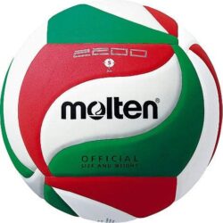 Molten Training Ball V5M2200 White/Green/Red Size 5