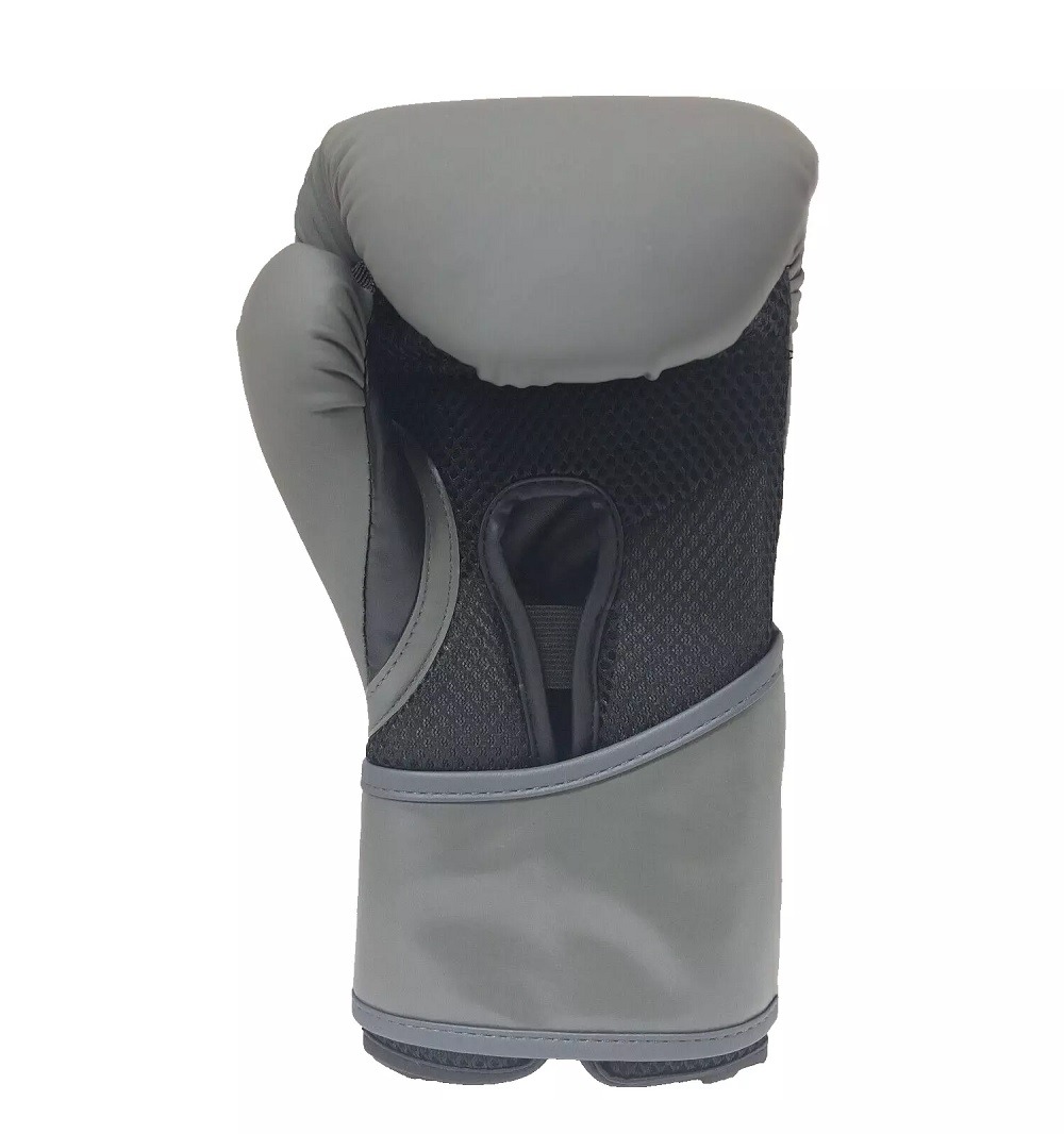 Everlast Elite 2 Boxing Gloves, Gray/Pink 12 oz. - Image 3