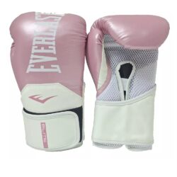 Everlast Elite 2 Boxing Gloves, Pink/White 14 oz.