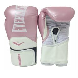 Everlast Elite 2 Boxing Gloves, Pink/White 10 oz.