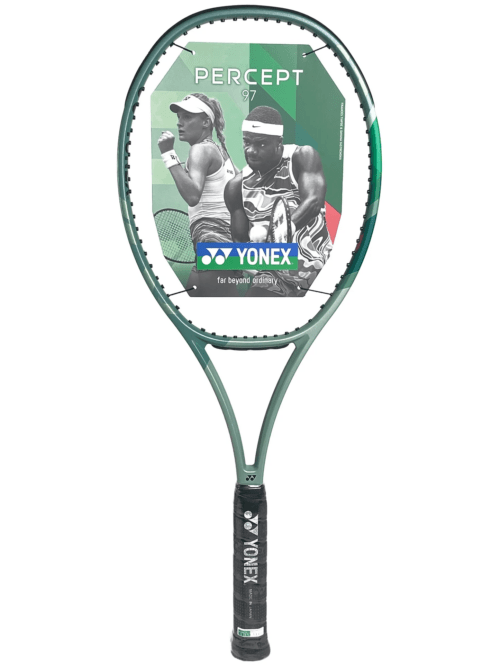 YONEX Percept 97 (310G) Unstrung Tennis Racket Olive Green G3