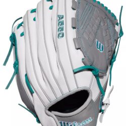 Wilson 12.5" Youth Outfield A550 Siren Series Fastpitch Softball Glove, Right Hand Throw