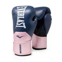 Everlast Elite 2 Boxing Gloves, Navy/Pink 14 oz.