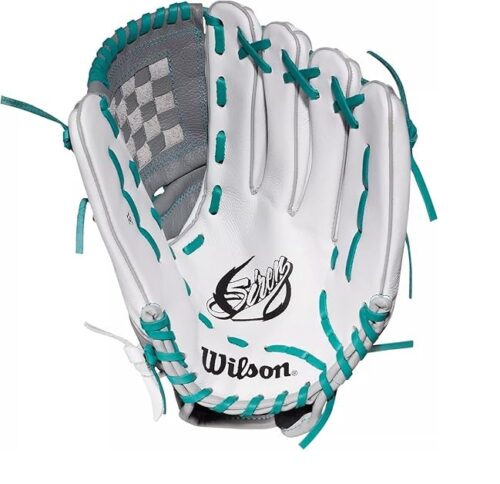 Wilson 12" Girls A550 Siren Series Fastpitch Glove, Right Hand Throw