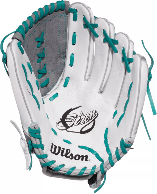 Wilson 11.5" Girls A550 Siren Series Fastpitch Glove, Right Hand Throw