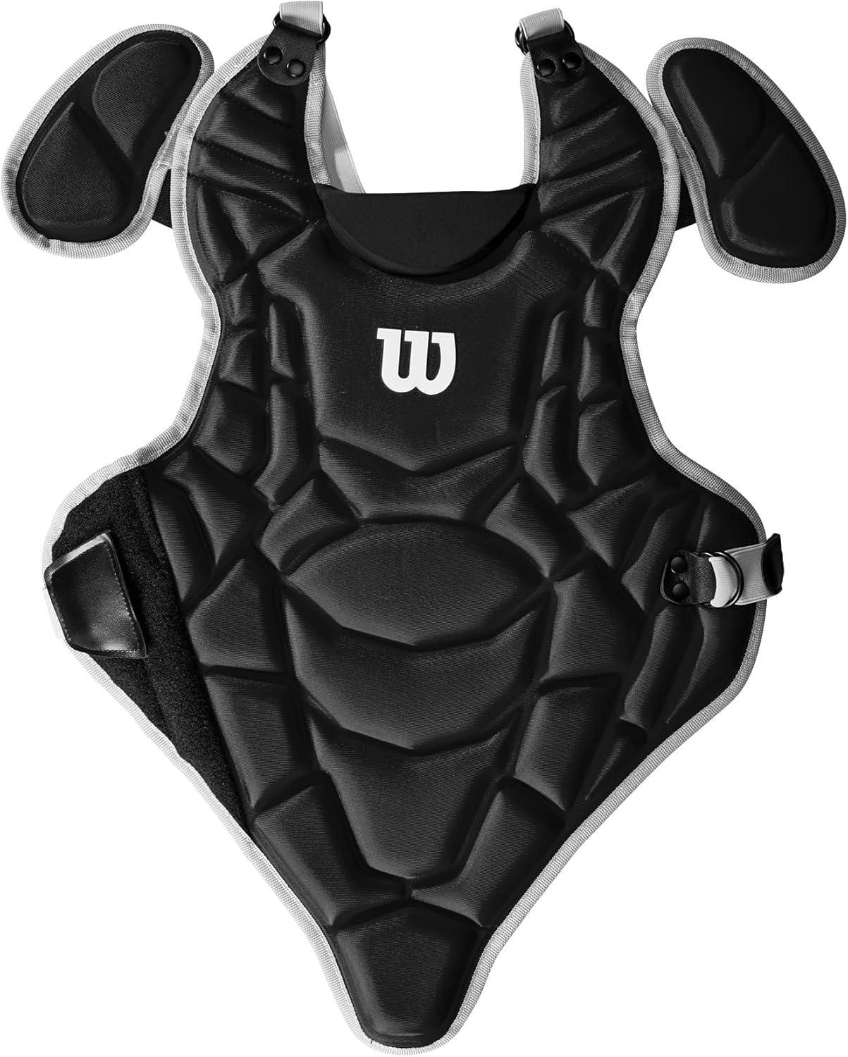 Wilson EZ Gear 2 T-Ball, Catchers Chest Protector - Black Size S/M (Ages 4-7)