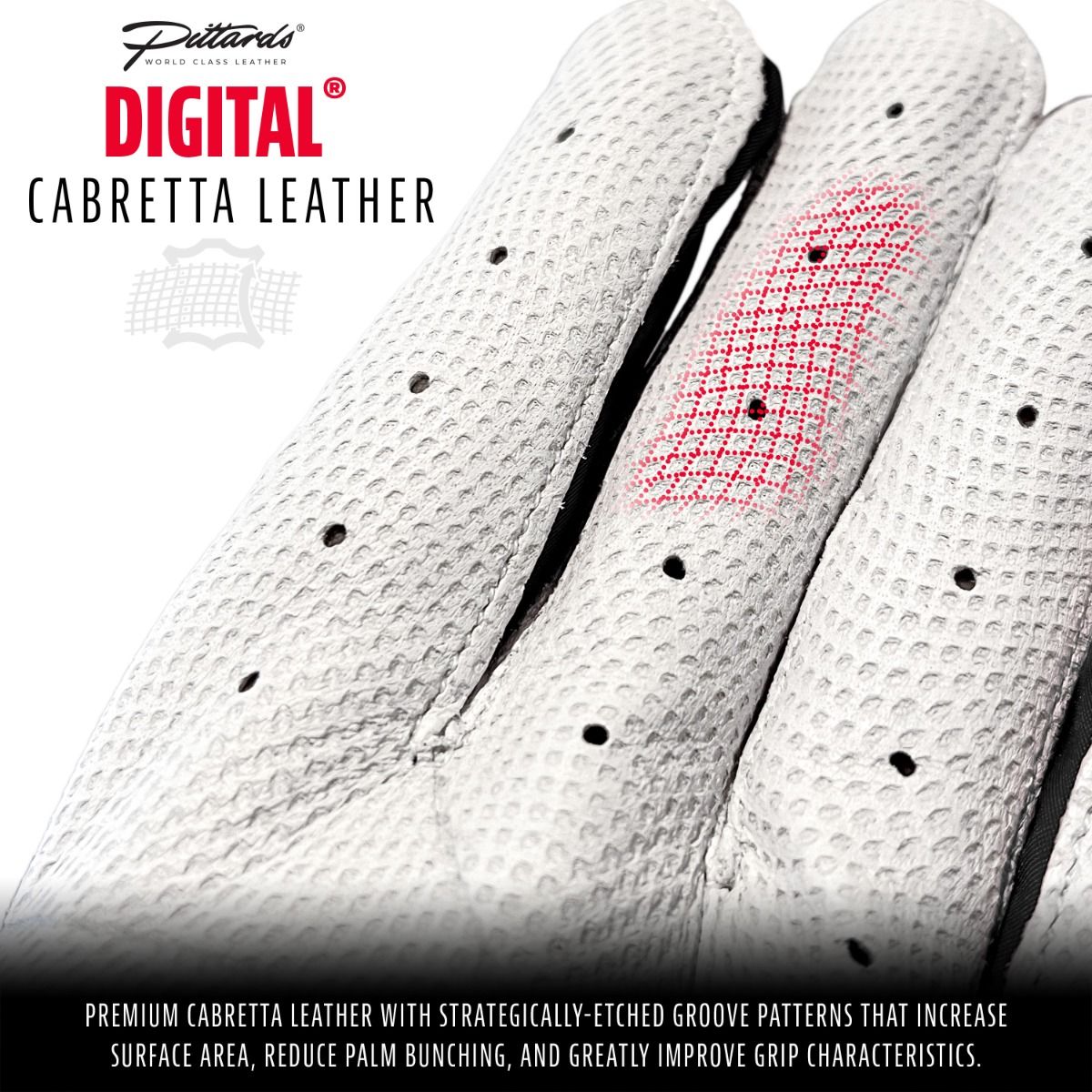 Franklin CFX Pro Series Adult Batting Gloves, Pearl/Black Size Large - Image 5