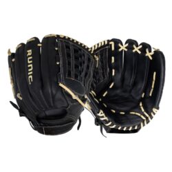 Runic R130 Slowpitch Softball Glove 13 Inches Black/Camel Right Hand Throw