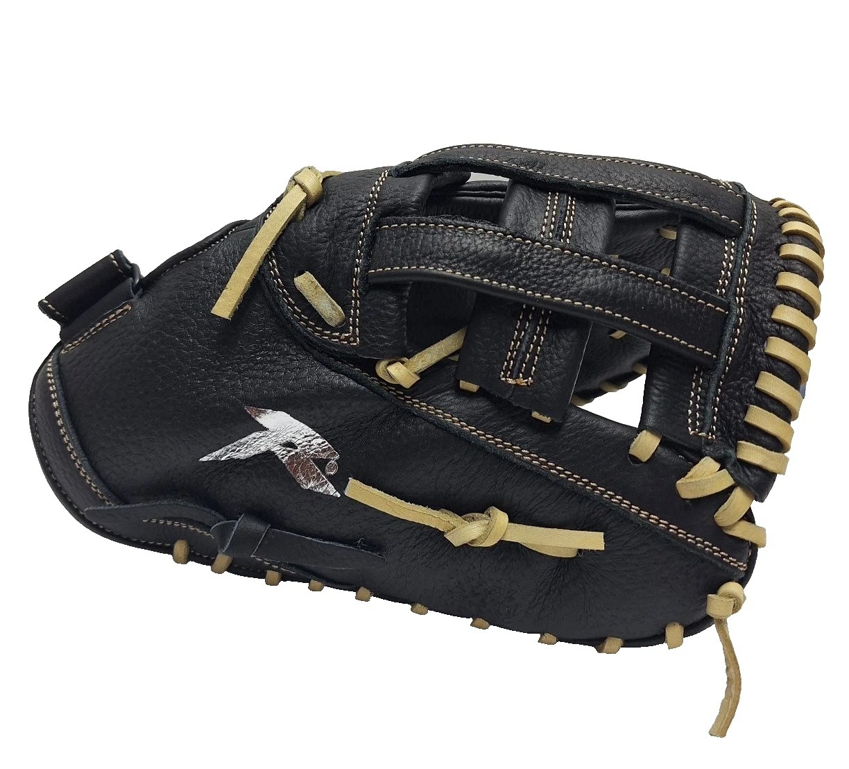 Runic RFB3 Softball First Base Mitt 13 Inches Black/Camel RHT - Image 2