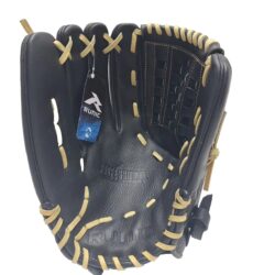 Runic R130Z Slowpitch Softball Glove 13 Inches Black/Camel Left Hand Throw