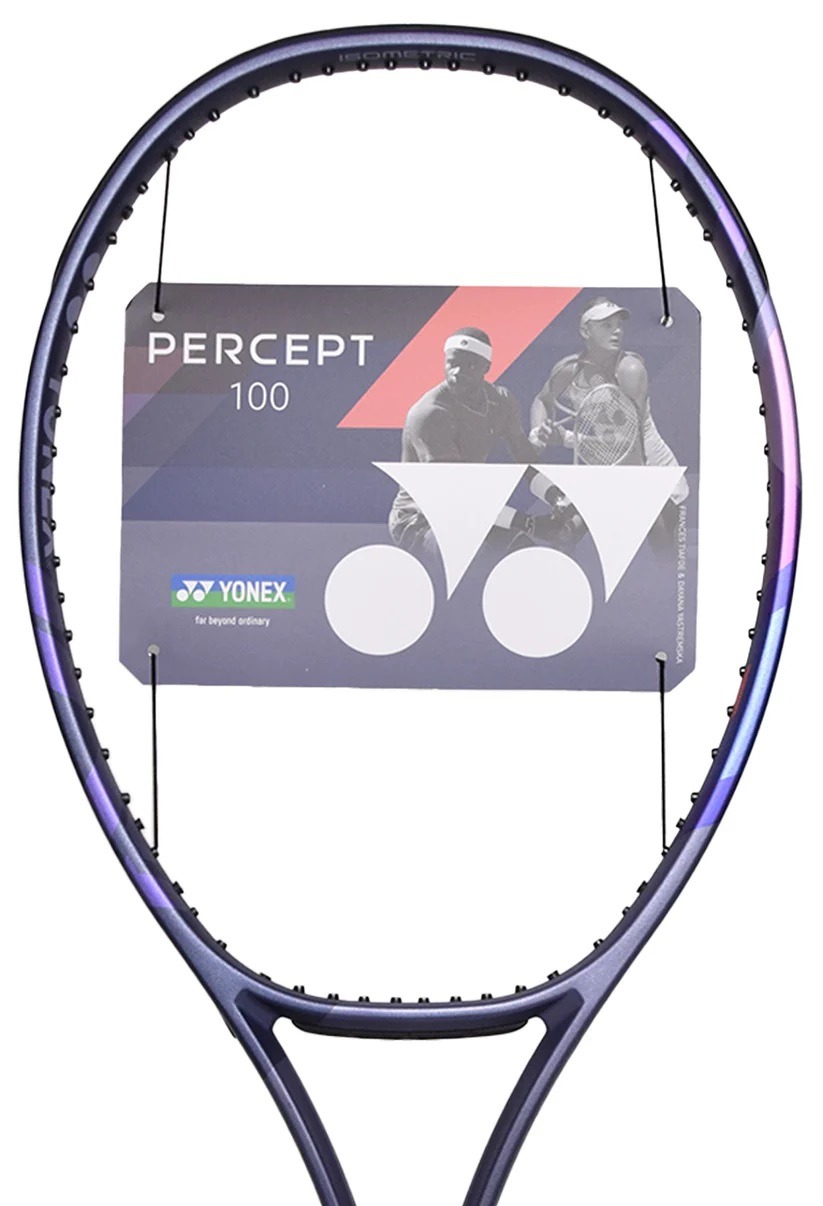 YONEX Percept 100 (300G) Unstrung Tennis Racket Midnight Navy, grip 4 1/4" (G2) - Image 2