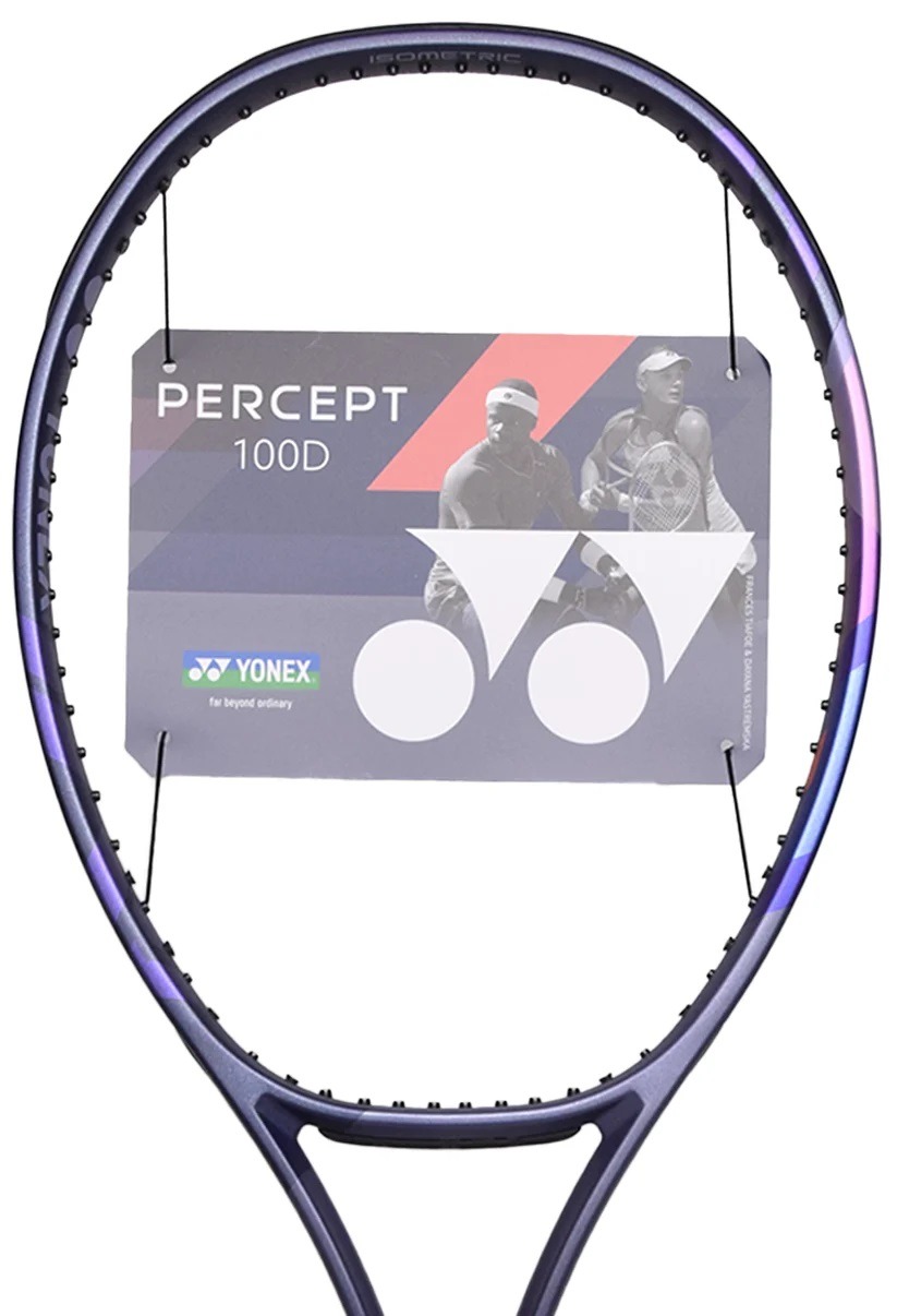 Yonex Percept 100D (305g) Unstrung Racquet Midnight Navy color, Grip 4 3/8" G3 - Image 4