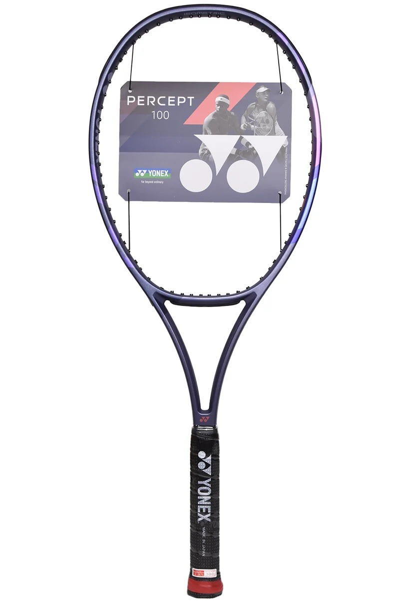 YONEX Percept 100 (300G) Unstrung Tennis Racket Midnight Navy, grip 4 1/4" (G2)