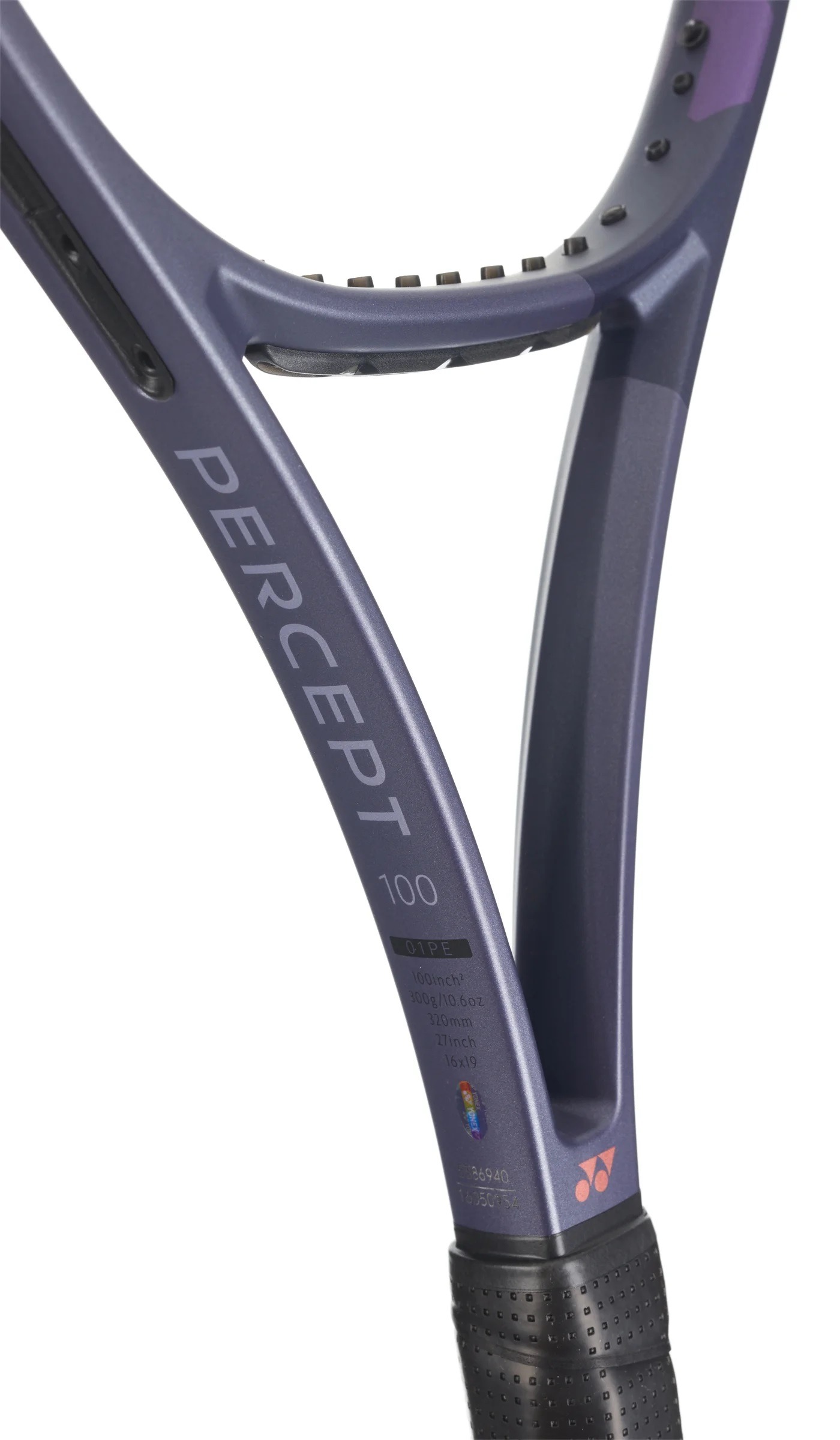 YONEX Percept 100 (300G) Unstrung Tennis Racket Midnight Navy, grip 4 1/4" (G2) - Image 6