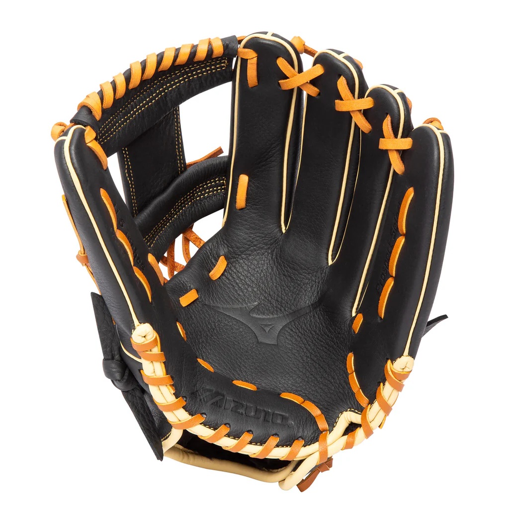 Mizuno Prospect Select GPSL1151 Baseball Gloves 11.5 Inches RHT Black/Brown - Image 2