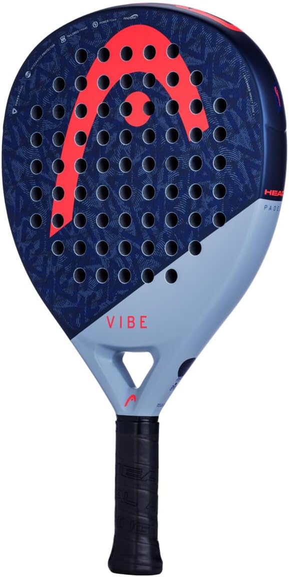 HEAD Vibe Padel Racket Paddle Series Blue/Red - Image 4