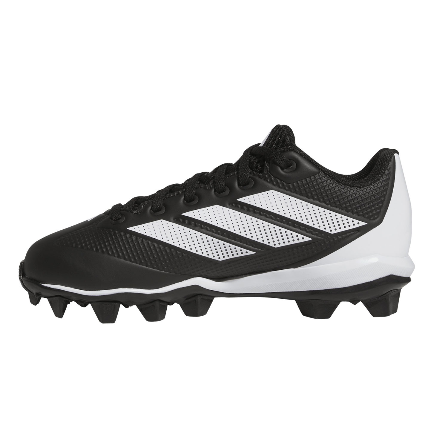 Adidas Adizero Impact 2.0 Baseball Molded Cleats White Youth - Image 3